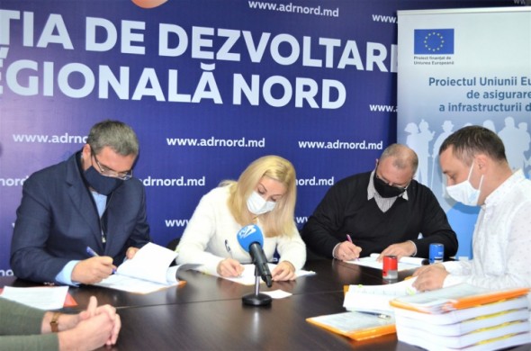 Renato Usatîi a semnat cu ADR NORD contracte de antrepriză, supraveghere tehnică și drept de autor, în valoare de 19,65 mln lei